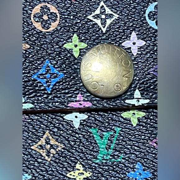 Louis Vuitton 2006 Multicolored Monogram Pattern Sarah Wallet - Picture 5 of 12